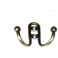 2 1/2 Inch Antique Brass Double Robe Hook B46115J-AB-C or 80884 by Brainerd by Liberty Hardware Best Price