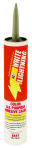 3006 10 Ounce Light Gray Interior / Exterior Adhesive Caulk 00610/S3006 by White Lightning Best Price