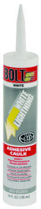 Bolt 10 Ounce White Adhesive Sealant 20510 by White Lightning Best Price