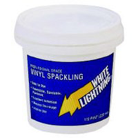 Spackling Compound Vinyl Interior 1/2 Pint 60115 by White Lightning Best Price