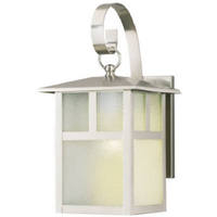 1 Light Brushed Nickel Wall Lantern 69919 by Westinghouse Lighting Best Price