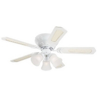42 Inch Contempra White Ceiling Fan 78508 by Westinghouse Lighting