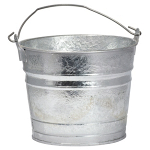 4 Quart Metal Water Bucket 4GP by Dover Parkersburg Best Price