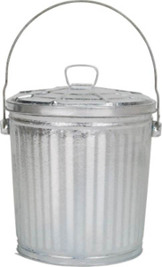 6 Gal Metal Refuse Container 406 by Dover Parkersburg Best Price