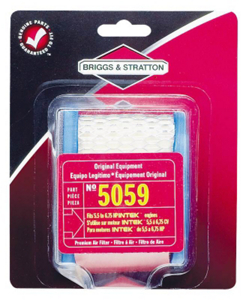 Briggs and Stratton Air Filter 5 1/2 and 6 Horsepower Engines 5059H by Midwest Engine Warehouse Best Price