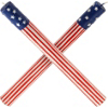 Tag Trade Associates 930308 Red White and Blue Patriotic Candles Pack of 2