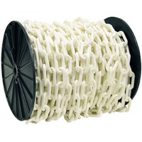 125 Foot #8 White Plastic Chain 982 by Easy Gardener Best Price