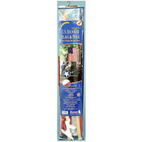 2 1/2 By 4 Foot Nylon Decorative Banner Set 011350R by Annin Best Price