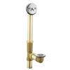 Chrome Finish Brass Trip Lever Bath Drain 90410 by Moen