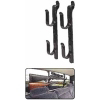 Black Metal Gun and Tool Rack 18500 by Allen