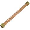Copper Flex Water Heater Connector 3/4 Inch Female By 3/4 Female By 15 Inch WB00-15N by Brass Craft