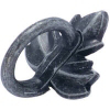 Botanica Natures Splendor Leaf Ring Cabinet Knob Wrought Iron Dark BP4452-WID by Amerock