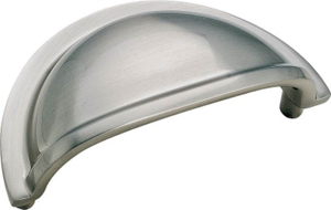 Advantage Solid Brass Cabinet Cup Pull Sterling Nickel Finish BP4235-G9 by Amerock Best Price