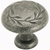Inspirations Botanica Inspirations Leaf Cabinet Knob Wrought Iron Dark BP1581-WID by Amerock
