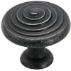 Divinity Spiral Cabinet Knob Wrought Iron Dark BP19252-WID by Amerock