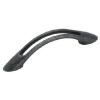 Essential Z Open Arch Cabinet Pull Wrought Iron Dark BP19259-WID by Amerock