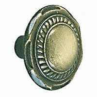 Traditional Classics Carriage House Cabinet Knob Antique Brass BP776-AE by Amerock