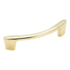 Basic Basic Metals Modern Bail Cabinet Pull Polished Brass BP3415-3 by Amerock