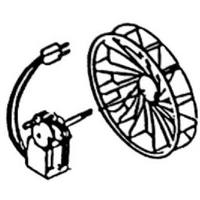 70 Cubic Feet Per Minute Fan Motor and Wheel BP28 by Broan Nutone Best Price