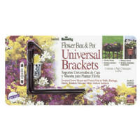 Universal Flower Box and Pot Brackets 04068 by Novelty Manufacturing Best Price