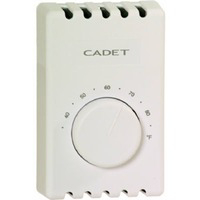 White Double Pole Thermostat 08122 by Cadet Manufacturing Best Price