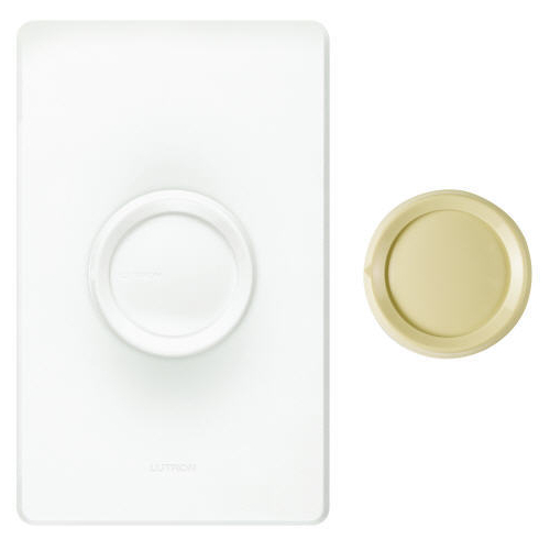Buy Lutron Electronics - Lutron Electronics D-600PH-DK 600 Watt Single Pole Push Rotary Dimmer