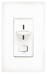 3 Speed Slide Fan Push Light Switch SFSQ-LFH-WH by Lutron Electronics Best Price