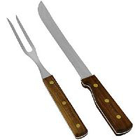 Chicago Cutlery 2 Piece Walnut Handle Carving Set 1062782 by World Kitchen Best Price