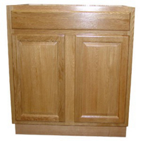 36 Inches Oak Base Cabinet B36RT by Sunco