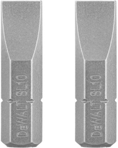 # 10 Slotted Insert Bit Tip DW2010 by Dewalt Power Tools Best Price
