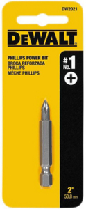 # 1 Phillips Insert Bit DW2021 by Dewalt Power Tools