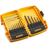 Dewalt 13 Piece Black Oxide High Speed Drill Bit Set