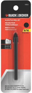 Glass and Tile Carbide Tip Drill Bit 5/16 Inch 16903 by Black and Decker Power Tools Best Price