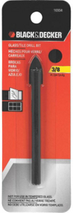 Glass and Tile Carbide Tip Drill Bit 3/8 Inch 16904 by Black and Decker Power Tools Best Price