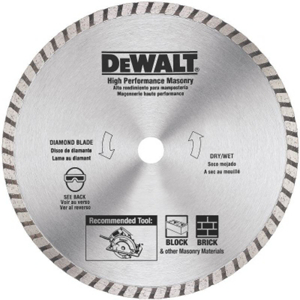 High Performance 7 Inch High Performance Masorny Blade DW4712B by Dewalt Power Tools Best Price