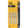 Metal Cutting Jig Saw Blade Pack of 5 DW3770-5 by Dewalt Power Tools