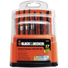 Black & Decker 15097 17 Piece High Speed Drill Bit Set 1/16 Through 3/8 Inch