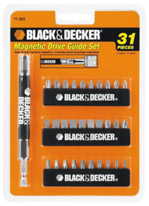 31 Piece Magnetic Insert Bit Set 71-933 by Black and Decker Power Tools Best Price