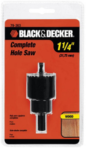 1 1/4 Inch Hole Saw With Mandrel 79-363 by Black and Decker Power Tools Best Price
