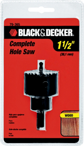 1 1/2 Inch Hole Saw With Mandrel 79-365 by Black and Decker Power Tools Best Price