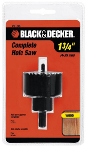 1 3/4 Inch Hole Saw With Mandrel 79-367 by Black and Decker Power Tools Best Price
