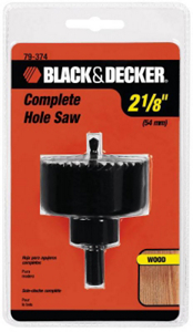 2 1/8 Inch Hole Saw With Mandrel 79-374 by Black and Decker Power Tools Best Price