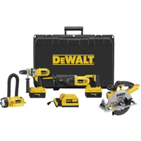 36 Volt 4 Tool Cordless Combo Kit DCX6401 by Dewalt Power Tools