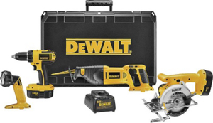 18V 4-Tool Compact Power Kit DC4CKITA by Dewalt Power Tools Best Price