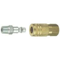 Tru Flate Air Line Coupler Sets 2 Piece Lincoln Design 13-401 by Plews Edelmann