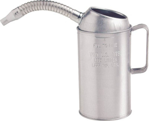 2 Qt Galvanized Measure With Flex Spout 75-442GS by Plews Edelmann Best Price