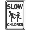 12 By 18 Inch Slow Children Sign HW-47 by Hy Ko
