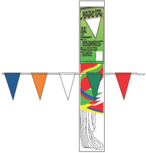 50 Foot 12 By 18 Pennant Flag PEN-3 by Hk Ko Products Best Price