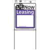 Sharpsales Sign Now Leasing Real Estate SSP-403 by Hy Ko