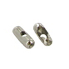 100 Pack #10 Nickel Plated Brass Chain Coupling KB204 by Hy Ko